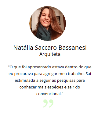 Curso de Projetos de Biopaisagismo vale a pena