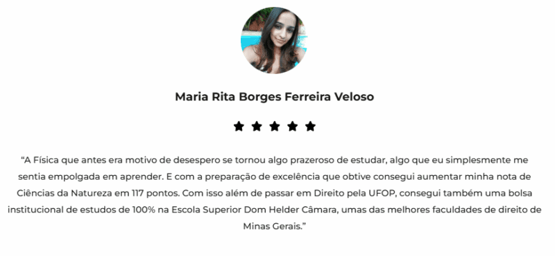 Curso Fisica Online do Jaques Braga depoimentos vale a pena