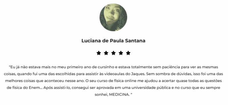 Curso Fisica Online do Jaques Braga depoimentos vale a pena