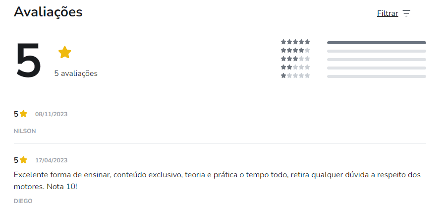 Curso Preparação de Motores depoimentos vale a pena