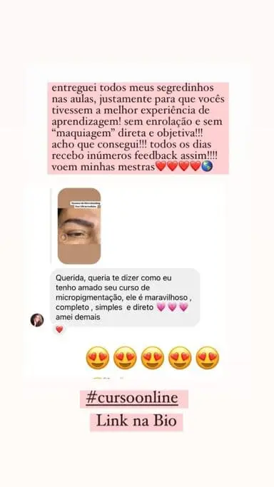 Mestre da Micropigmentação 2.0 depoimentos vale a pena