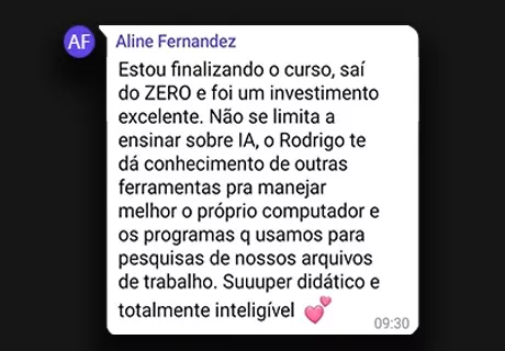 Curso Ferramentas Digitais para Elaboração de Sentenças, Votos e Despachos depoimentos vale a pena