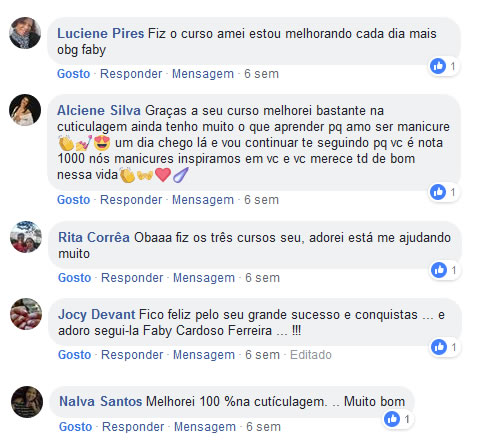 Curso Pedicure Sem Segredos depoimentos vale a pena