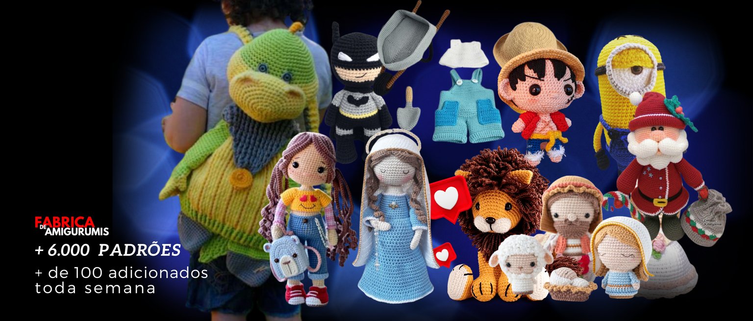 Fabrica de Amigurumis Premium vale a pena e é melhor o curso de Amigurumis 2025 para iniciantes