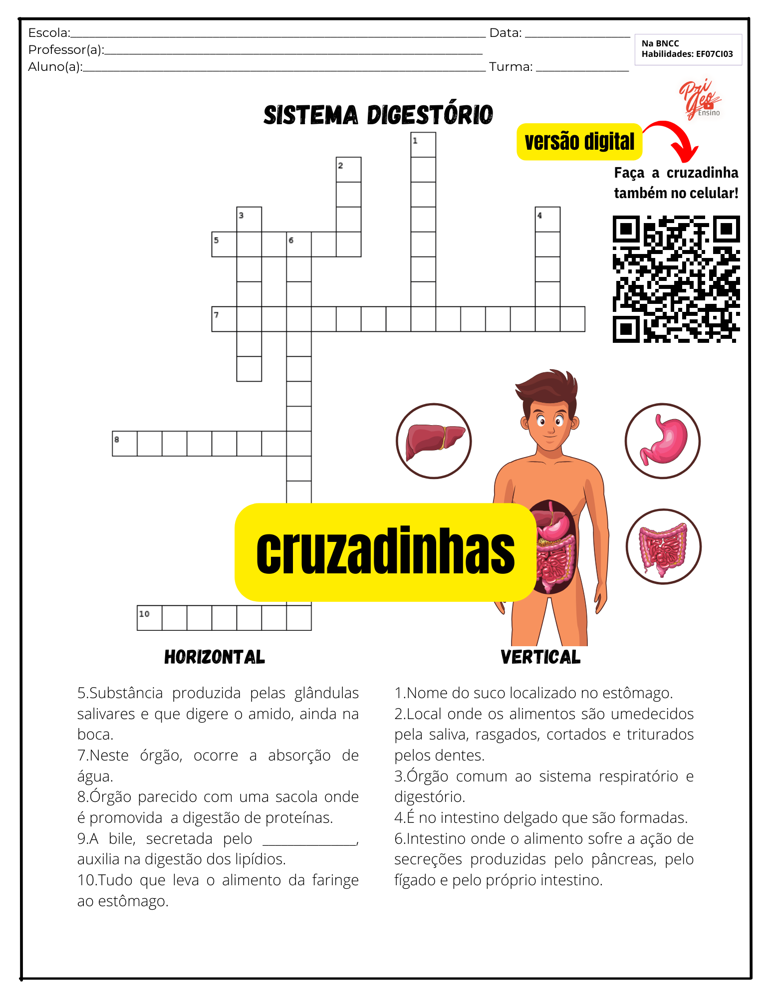 Kit Ciências Prigeo suporte de duvidas em atividades infantis