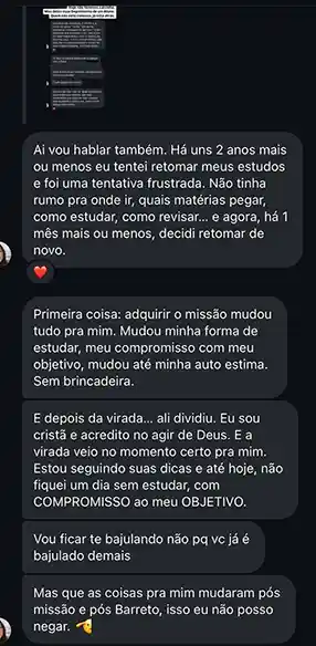 Curso Missão 193 depoimentos vale a pena