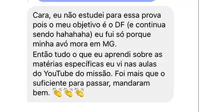 Curso Missão 193 depoimentos vale a pena