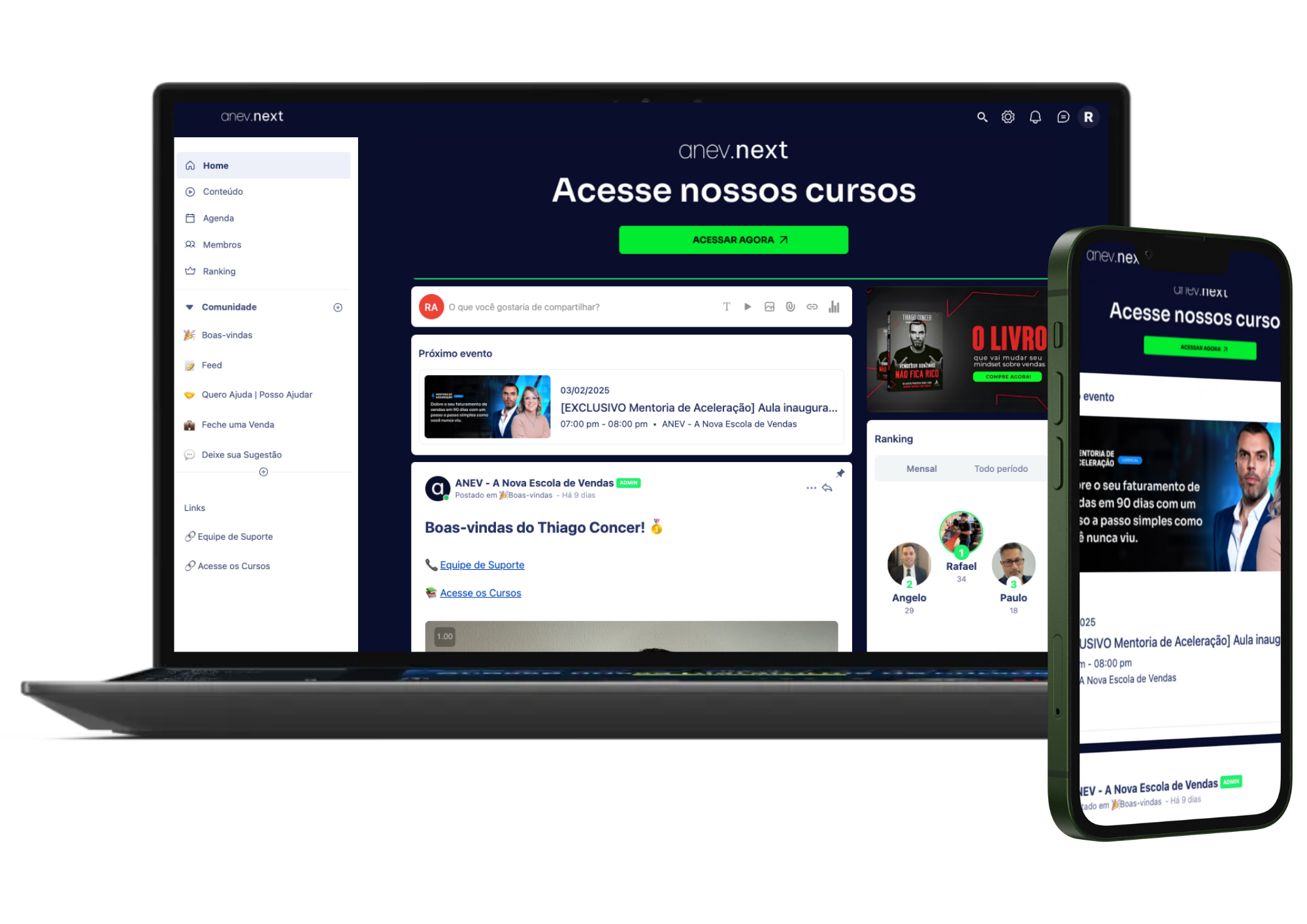 Curso ANEV A Nova Escola de Vendas é bom?