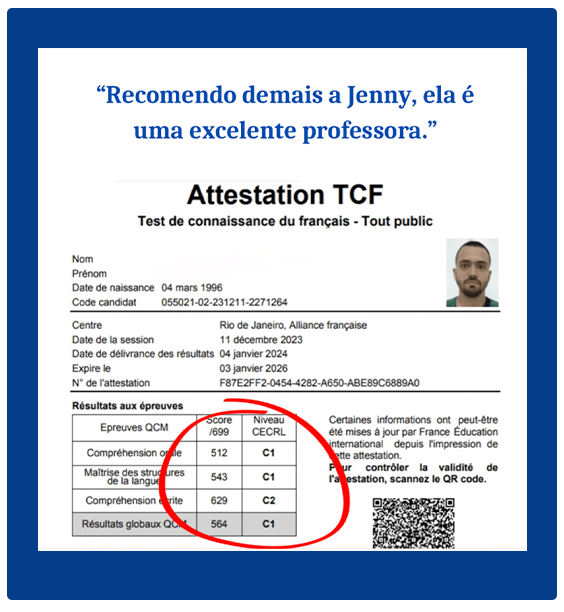 Curso Dominando o francês - Do zero ao nível B2 (CLB7) depoimentos vale a pena