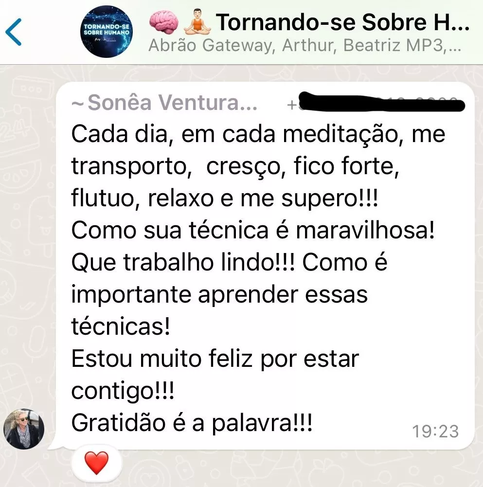 Tornando-se Sobre Humano: Retiro Progressivo Online depoimentos vale a pena