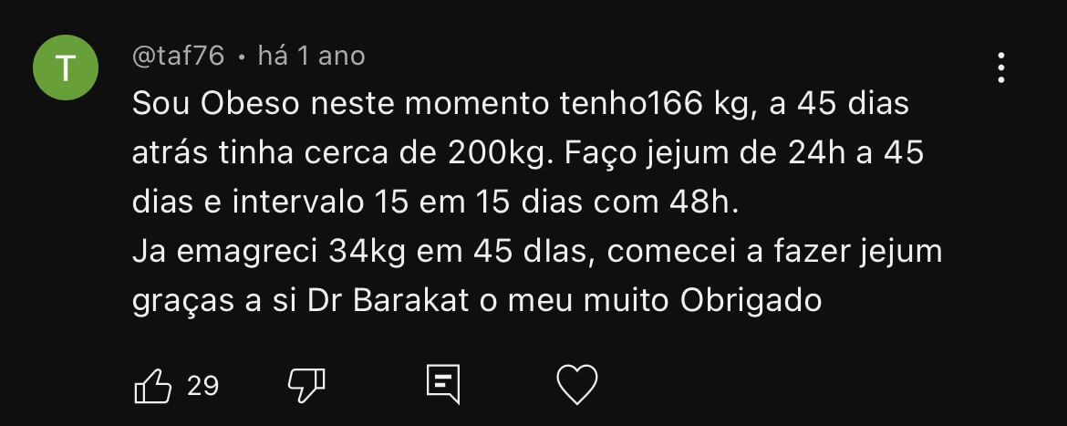 Comunidade do Jejum + Desafio Seca Rápido depoimentos vale a pena