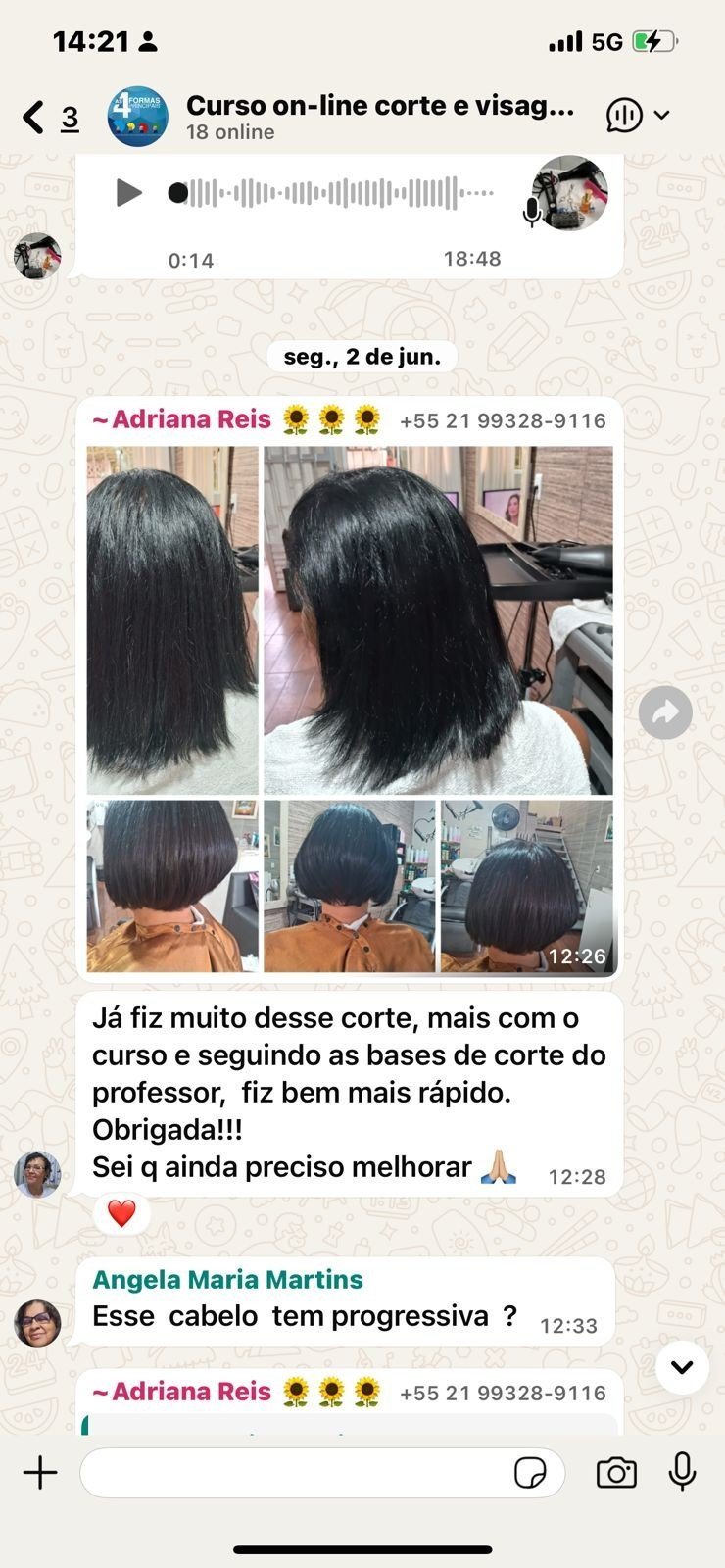 Corte e Visagismo com Alma depoimentos vale a pena