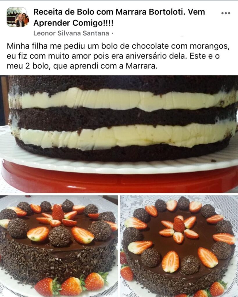 Curso Bolos Chocolatudos depoimentos vale a pena
