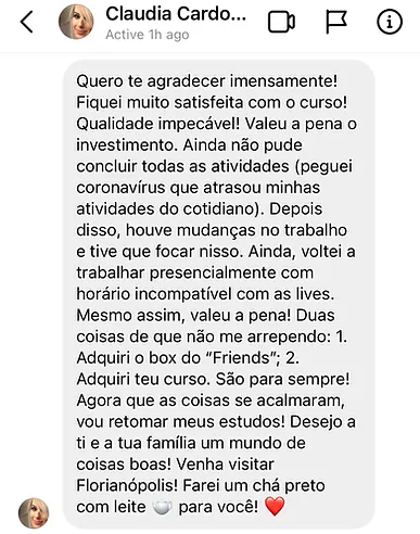 Curso Make it British depoimentos vale a pena