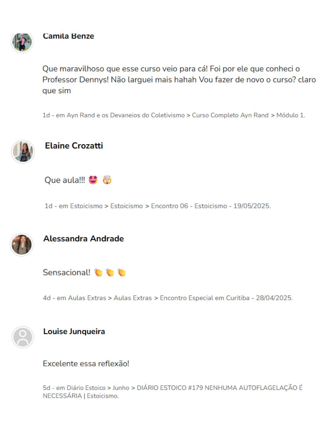 Formação em Filosofia ISDL depoimentos vale a pena