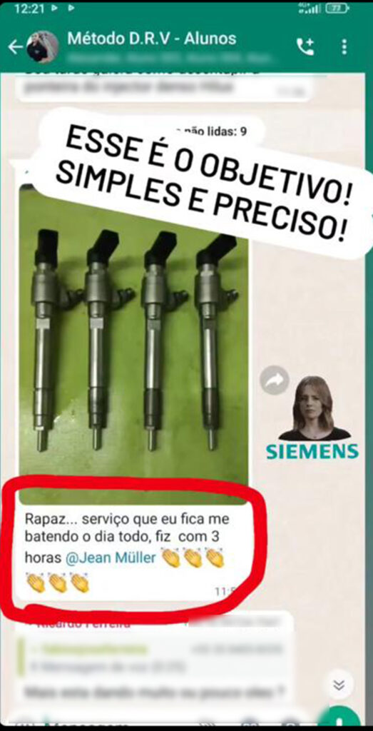 Método DRV - Reparação de Common Rail depoimentos vale a pena