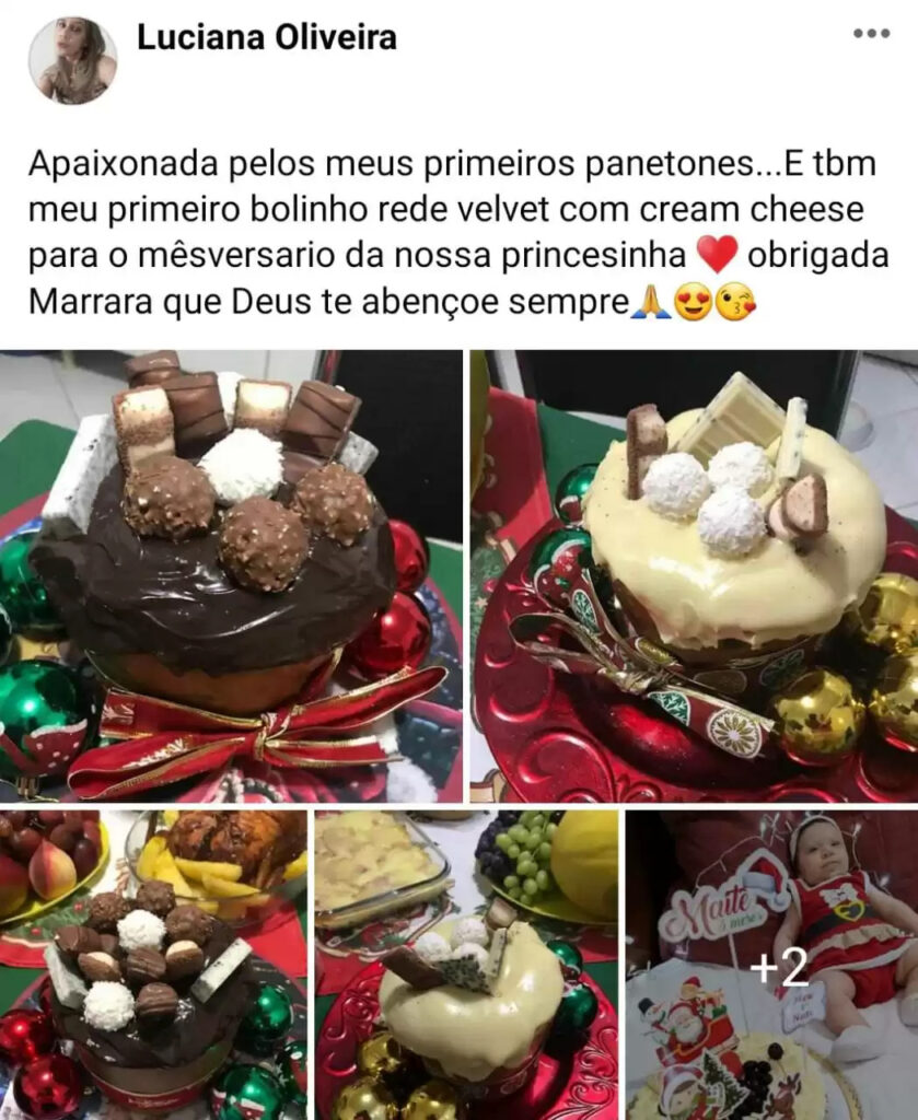 Panetones e Chocotones de Milhões da Marrara Bortoloti depoimentos vale a pena