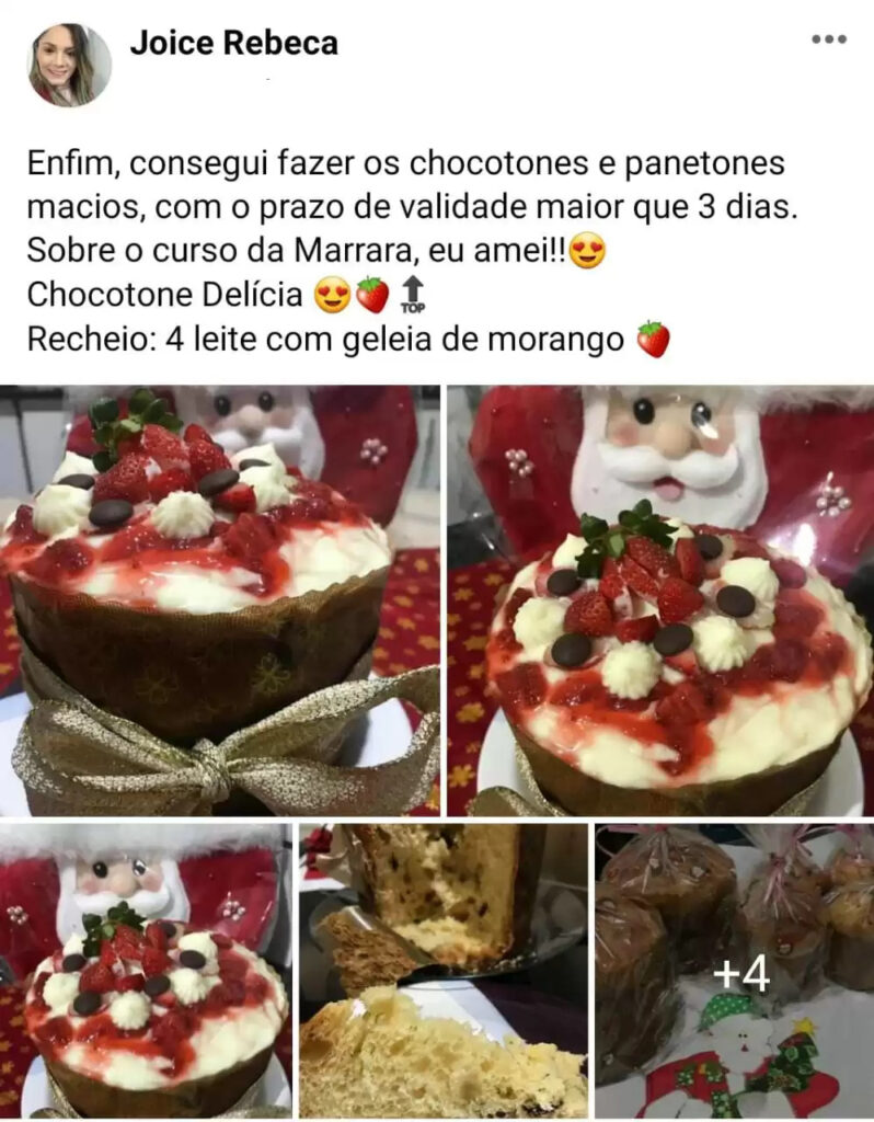 Panetones e Chocotones de Milhões da Marrara Bortoloti depoimentos vale a pena