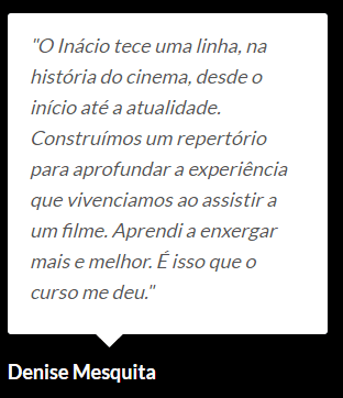 Programa História do Cinema do Inácio Araújo depoimentos vale a pena