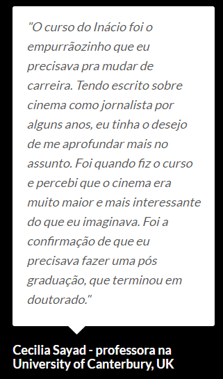 Programa História do Cinema do Inácio Araújo depoimentos vale a pena