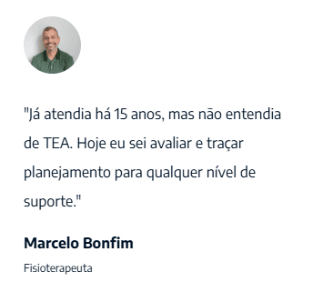 AIMTEA - Aprimoramento em Intervenção Motora no TEA depoimentos vale a pena