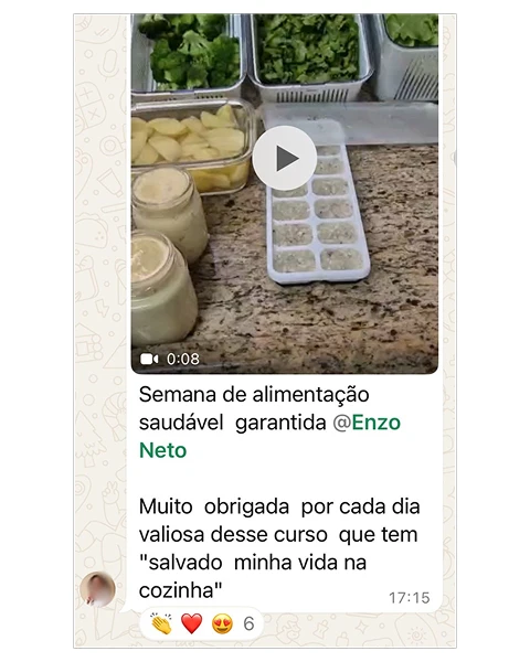 Curso Cozinha de Panela Só depoimentos vale a pena