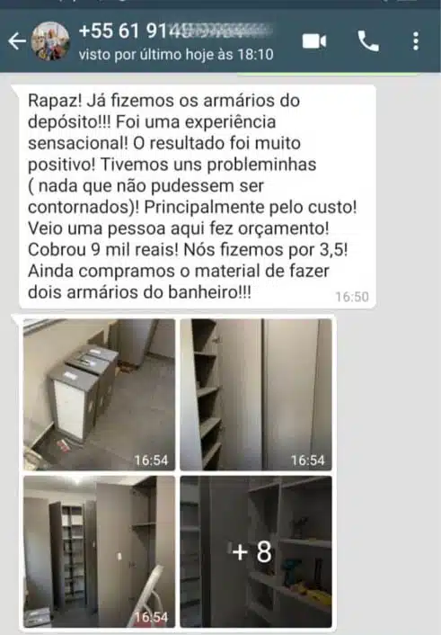 Curso Marcenaria 4.0 (Marcenaria de Hoje) depoimentos vale a pena