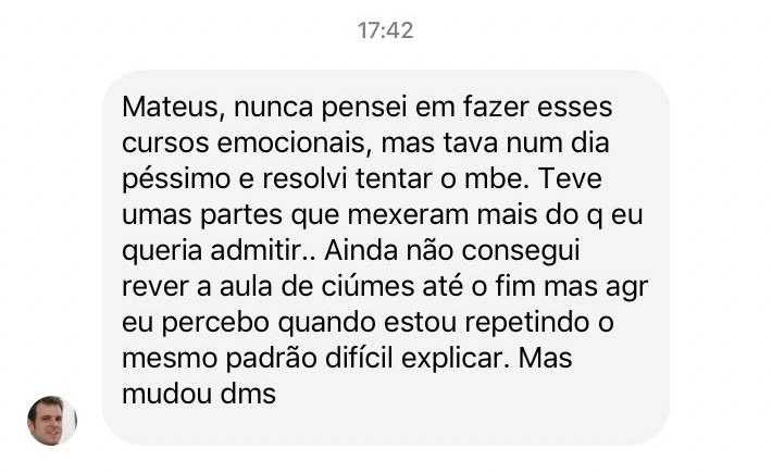MBE - Método de Blindagem Emocional depoimentos vale a pena