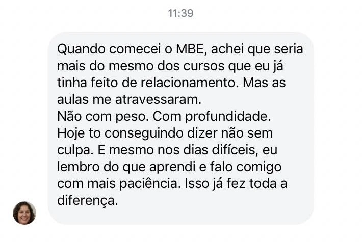 MBE - Método de Blindagem Emocional depoimentos vale a pena