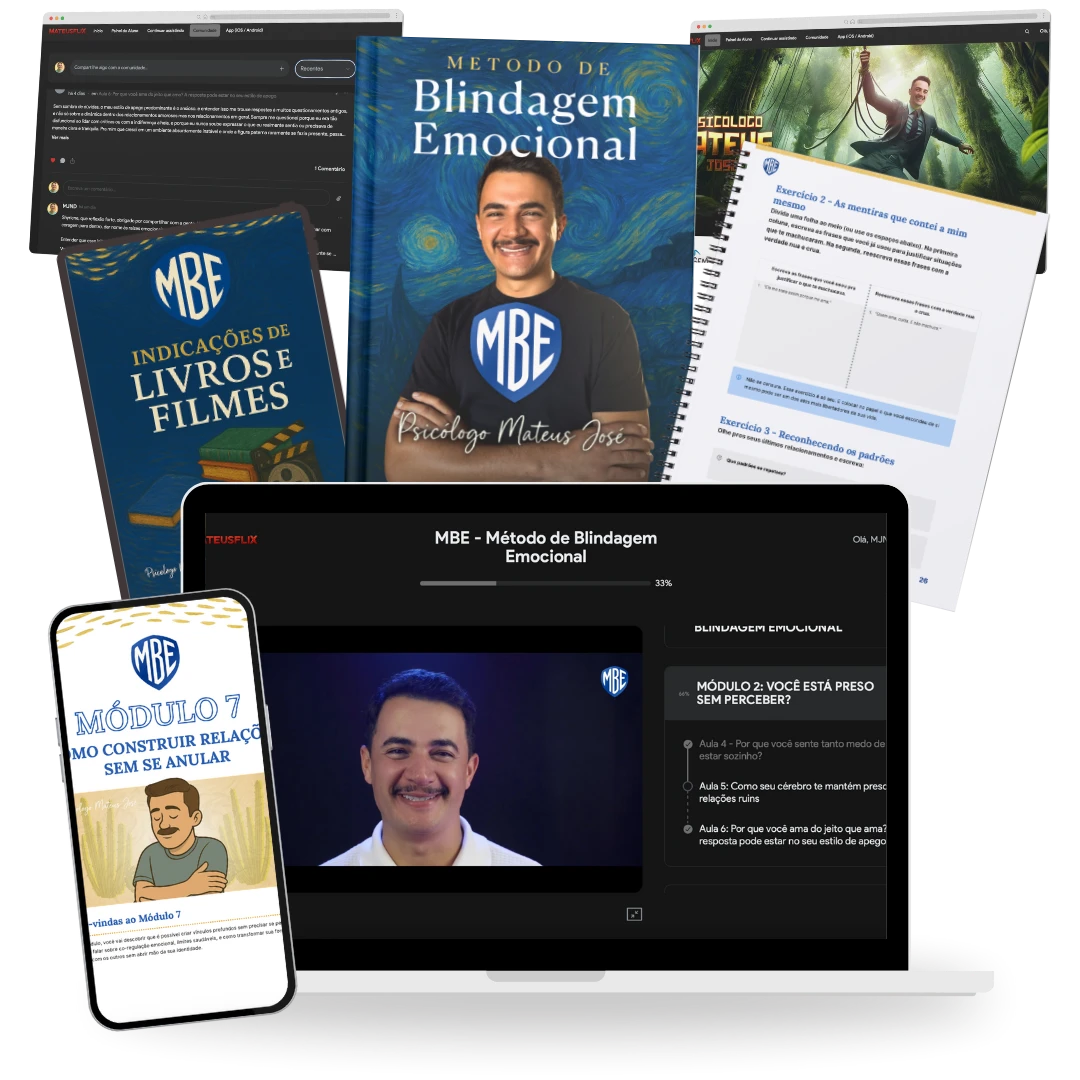 MBE - Método de Blindagem Emocional vale a pena e é melhor o curso de desenvolvimento pessoal e emocional 2025 para iniciantes