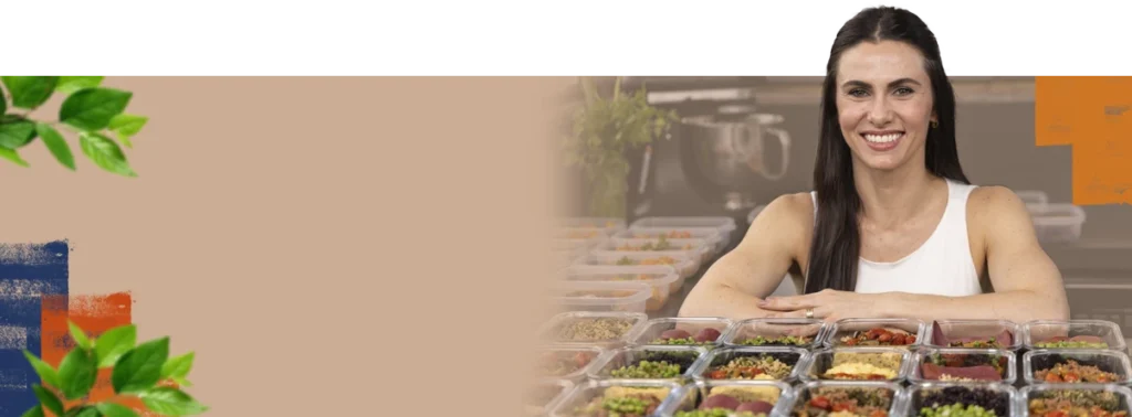 Meal Prep com Martha Guterres suporte de duvidas em preparo de refeições para 1 semana