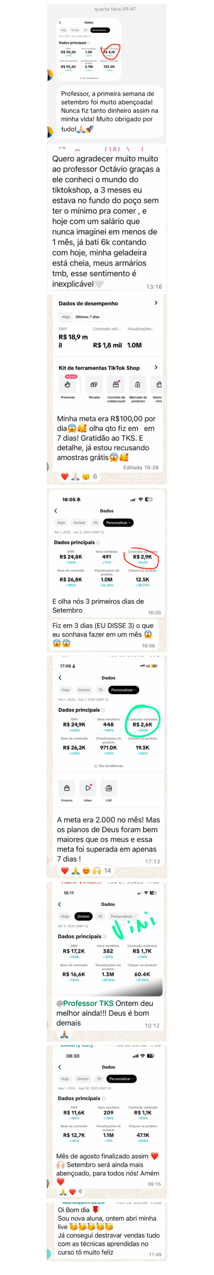 TikTok Shop Sem Segredo depoimentos vale a pena