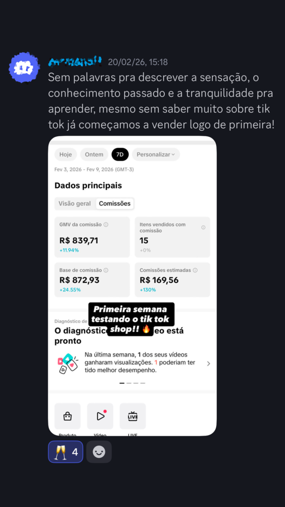 Mentoria LiveCode TikTok depoimentos vale a pena
